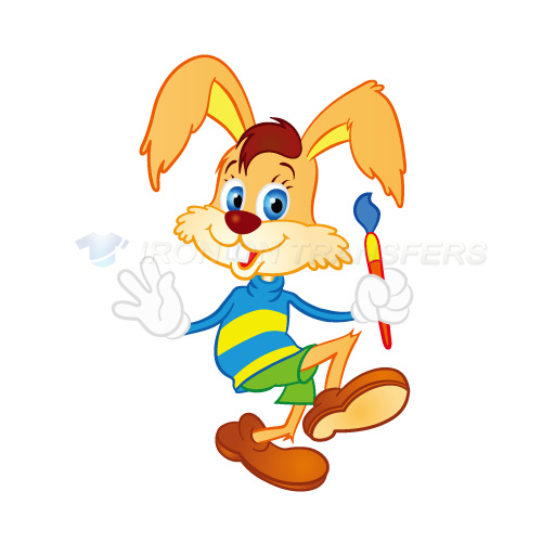 Rabbit Iron-on Stickers (Heat Transfers)NO.8921